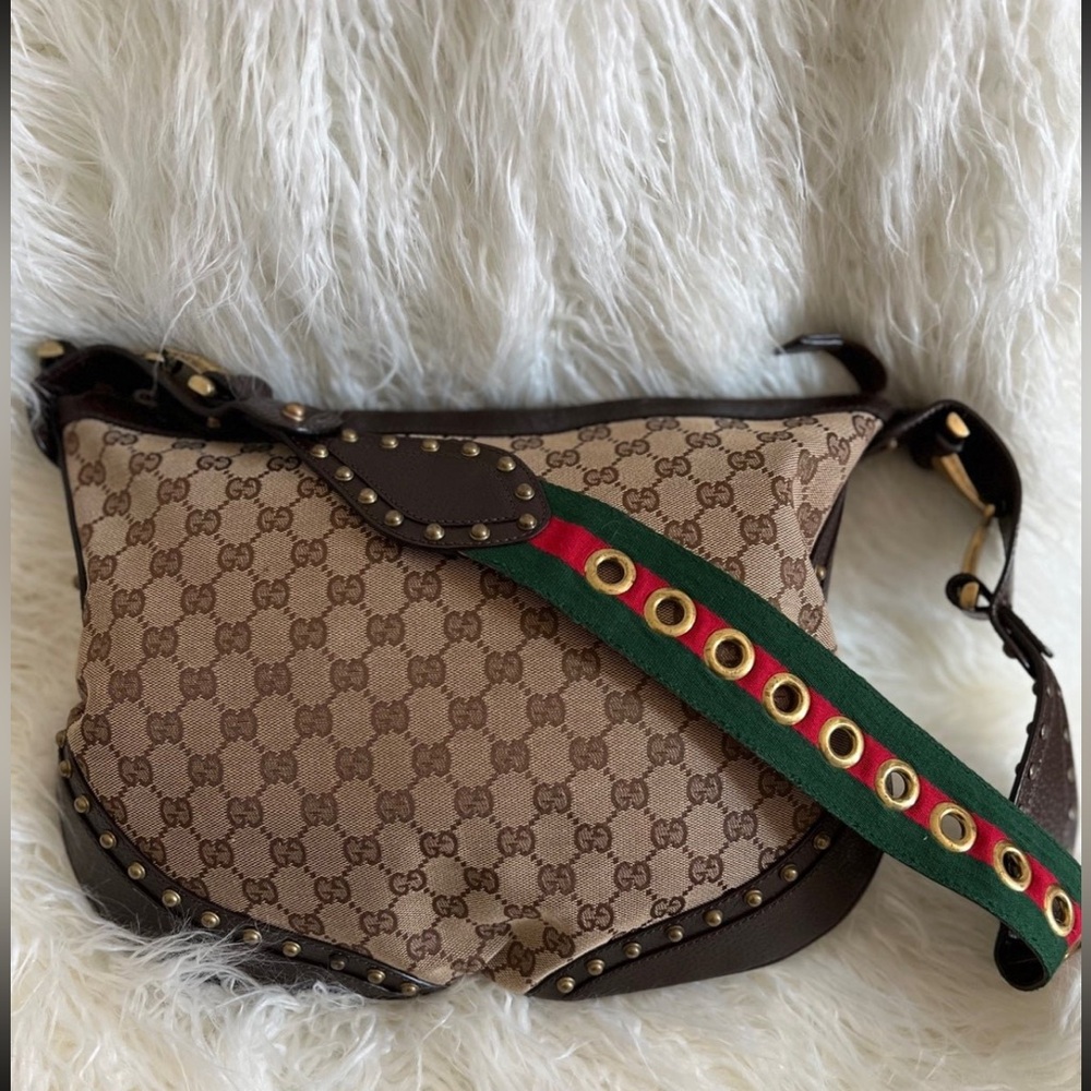 ✨Gucci Pelham Monogram Canvas hobo bag